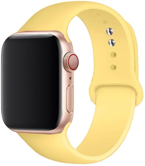Silicone Strap Apple Watch Bands